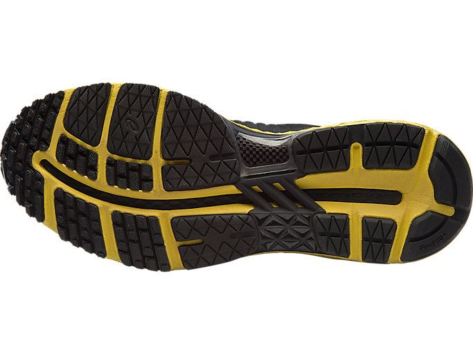 Black / Black / Gold Asics Metarun Men's Running Shoes | XRZQ1861