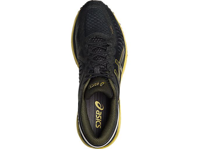 Black / Black / Gold Asics Metarun Men's Running Shoes | XRZQ1861