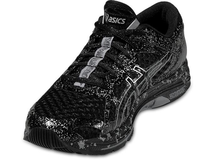 Black / Black / Grey Asics GEL-NOOSA TRI 11 Women's Running Shoes | PXJZ7831