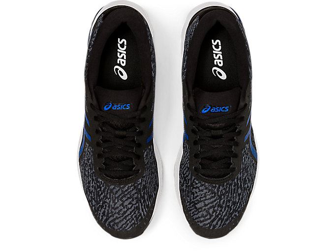 Black / Blue Asics GEL-KUMO LYTE Men's Running Shoes | OWSZ4531