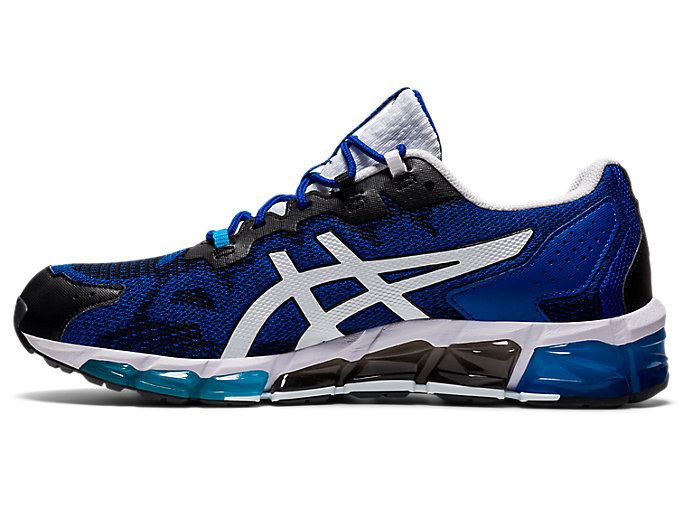 Black / Blue Asics GEL-QUANTUM 360 6 Men's Sneakers | MPDL7459