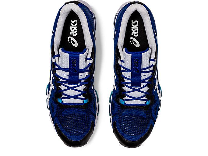 Black / Blue Asics GEL-QUANTUM 360 6 Men's Sneakers | MPDL7459