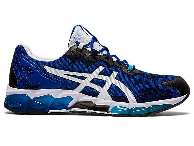 Black / Blue Asics GEL-QUANTUM 360 6 Men\'s Sneakers | MPDL7459