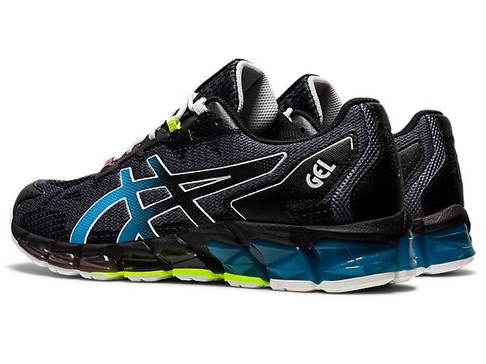 Black / Blue Asics GEL-QUANTUM 360 6 Men's Sneakers | TWQJ5702