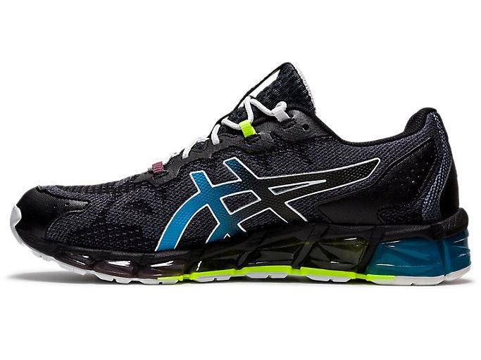 Black / Blue Asics GEL-QUANTUM 360 6 Men's Sneakers | TWQJ5702