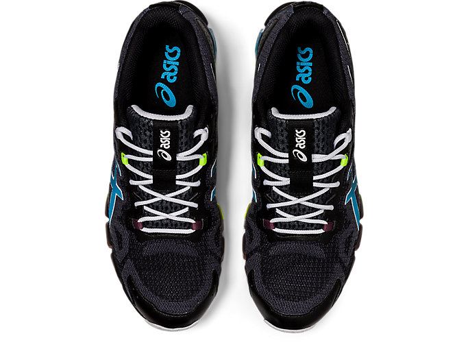 Black / Blue Asics GEL-QUANTUM 360 6 Men's Sneakers | TWQJ5702