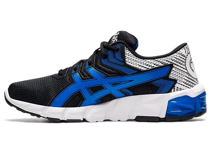 Black / Blue Asics GEL-Quantum 90 2 GS Kids' Sneakers | AOIR9887