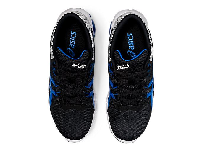 Black / Blue Asics GEL-Quantum 90 2 GS Kids' Sneakers | AOIR9887