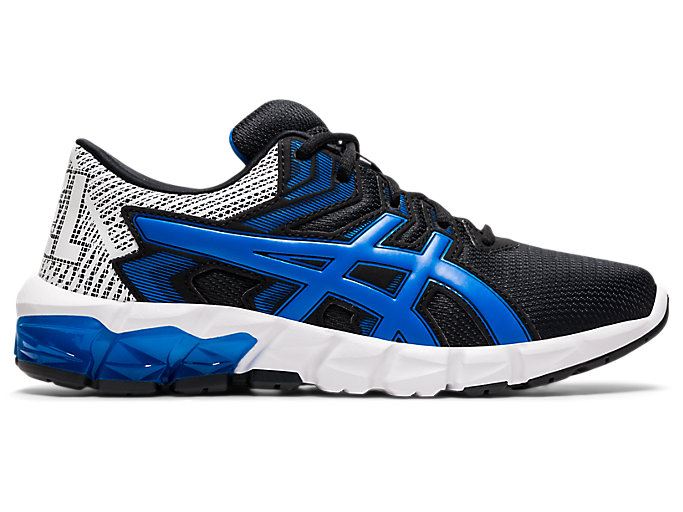 Black / Blue Asics GEL-Quantum 90 2 GS Kids' Sneakers | AOIR9887