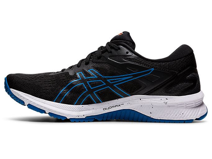 Black / Blue Asics GT-1000 10 Men's Running Shoes | VSYX3303