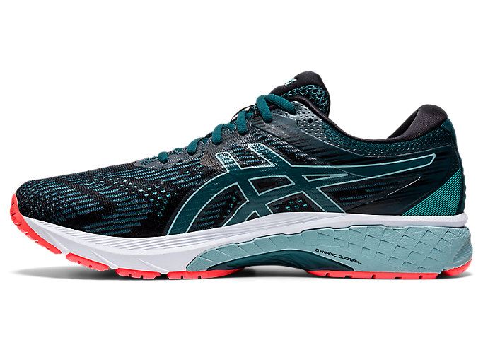 Black / Blue Asics GT-2000 8 Men's Running Shoes | ASWW7580