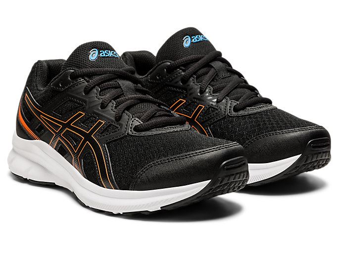 Black / Blue Asics JOLT 3 GS Kids' Sneakers | QGTA7343