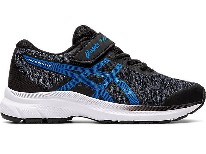 Black / Blue Asics PRE KUMO LYTE PS Kids\' Sneakers | MIOO3512