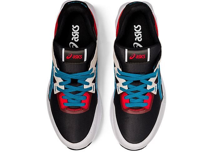 Black / Blue Asics TARTHER BLAST Men's Sneakers | NBAN2229