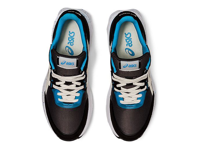 Black / Blue Asics TARTHER BLAST Women's Sneakers | KEOG1679