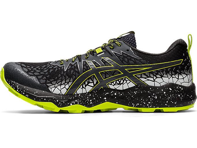 Black / Deep Grey Asics FujiTrabuco Lyte Men's Trail Running Shoes | RCFT1982