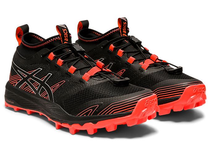 Black / Deep Grey Asics FujiTrabuco PRO Women's Trail Running Shoes | PVZM6115