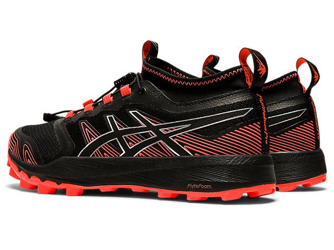 Black / Deep Grey Asics FujiTrabuco PRO Women's Trail Running Shoes | PVZM6115