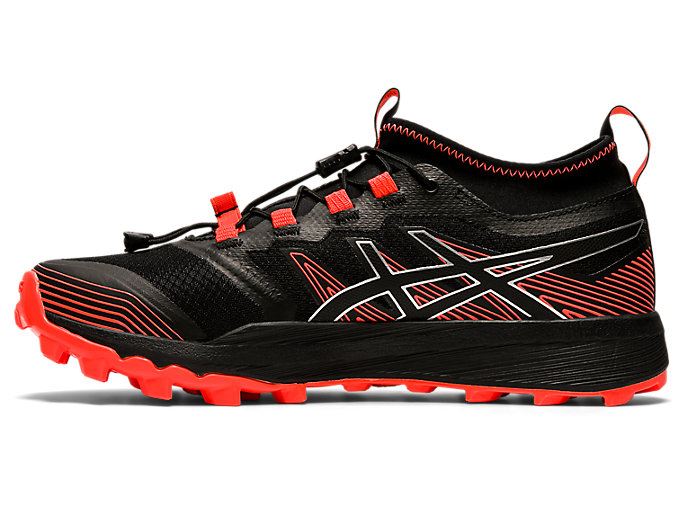 Black / Deep Grey Asics FujiTrabuco PRO Women's Trail Running Shoes | PVZM6115