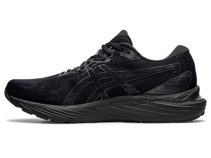 Black / Deep Grey Asics GEL-CUMULUS 23 Men's Running Shoes | MFYS6881