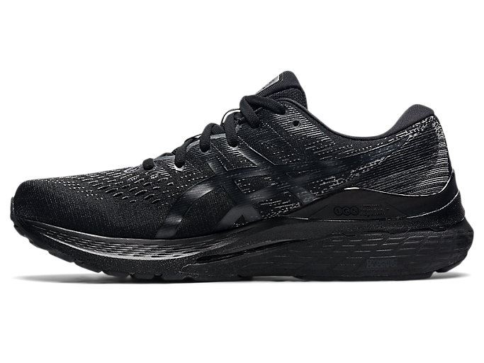 Black / Deep Grey Asics GEL-KAYANO 28 Men's Running Shoes | CVIM1560