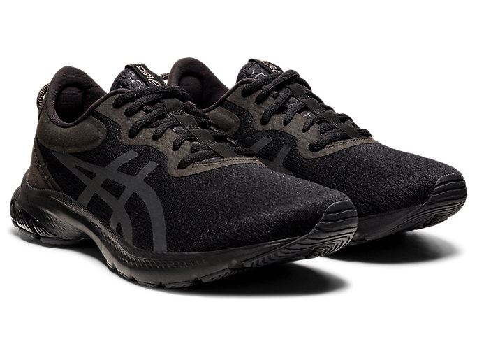 Black / Deep Grey Asics GEL-KUMO LYTE 2 Men's Running Shoes | HBOJ1324