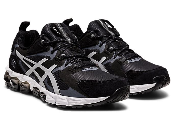 Black / Deep Grey Asics GEL-QUANTUM 180 Women's Sneakers | IJLH0480