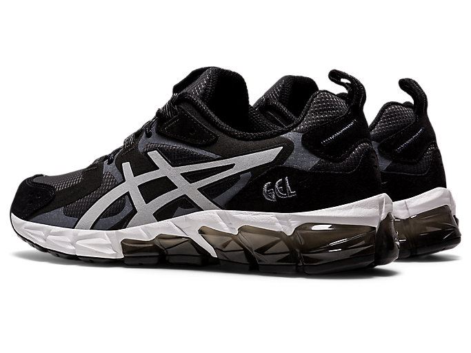 Black / Deep Grey Asics GEL-QUANTUM 180 Women's Sneakers | IJLH0480