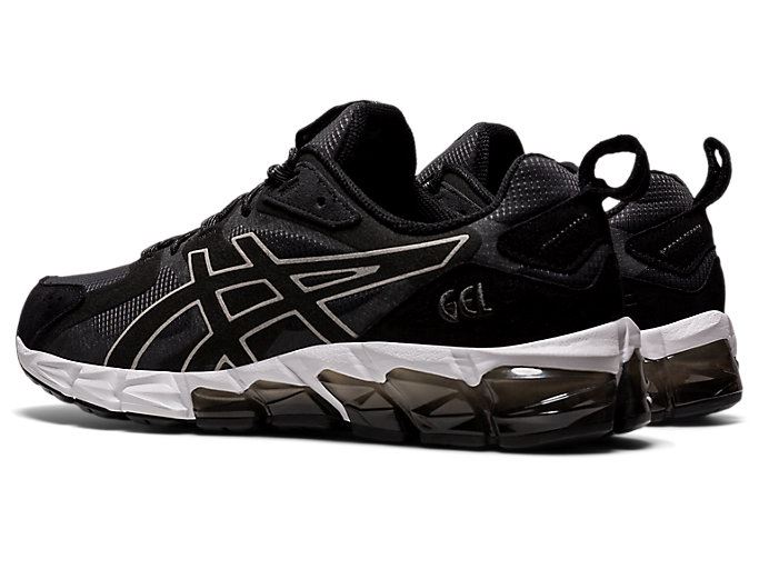 Black / Deep Grey Asics GEL-QUANTUM 180 Men's Sneakers | ZUIT3007