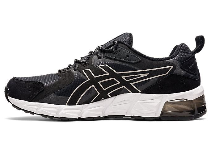 Black / Deep Grey Asics GEL-QUANTUM 180 Men's Sneakers | ZUIT3007