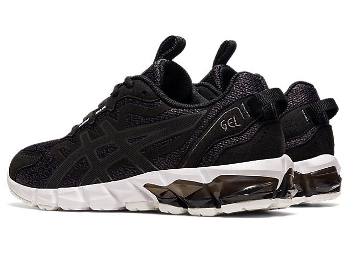 Black / Deep Grey Asics GEL-QUANTUM 90 3 Women's Sneakers | HLLK1184