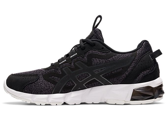 Black / Deep Grey Asics GEL-QUANTUM 90 3 Women's Sneakers | HLLK1184