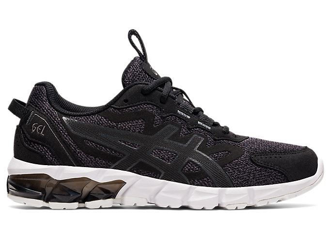 Black / Deep Grey Asics GEL-QUANTUM 90 3 Women\'s Sneakers | HLLK1184