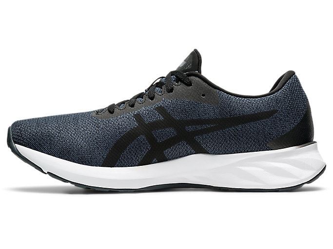 Black / Deep Grey Asics ROADBLAST Men's Running Shoes | VGPK0827