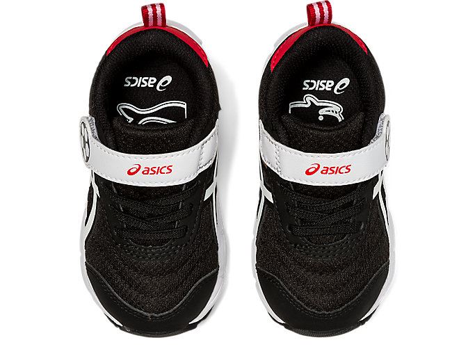 Black / Gold Asics Contend 6 TS Kids' Sneakers | IAPN6850
