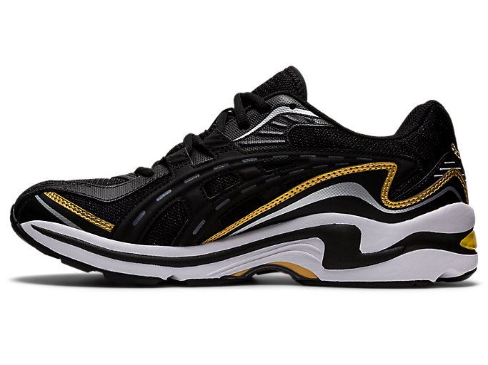 Black / Gold Asics GEL-PRELEUS Men's Sneakers | RBCX3848