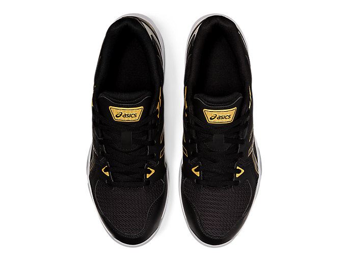 Black / Gold Asics GEL-ROCKET 10 Men's Volleyball Shoes | TYCO4479