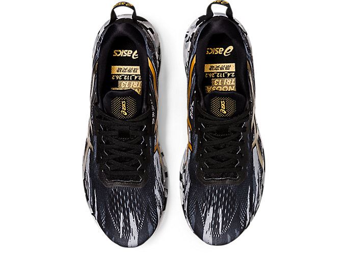 Black / Gold Asics NOOSA TRI 13 Men's Running Shoes | SCSY2140