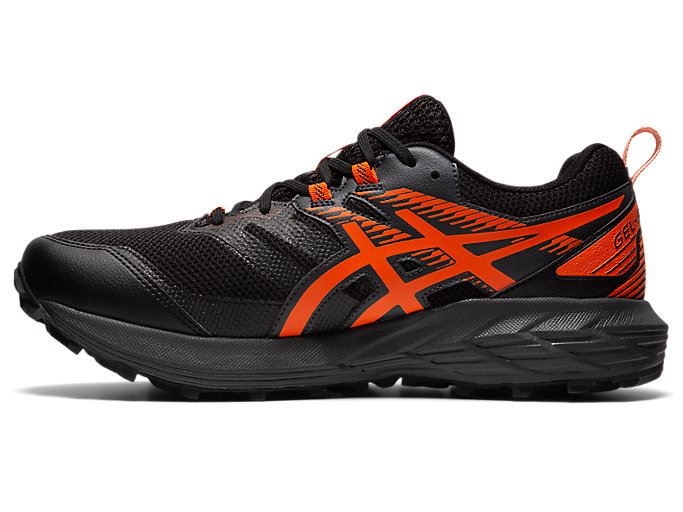 Black / Gold Orange Asics GEL-SONOMA 6 G-TX Men's Trail Running Shoes | FDZW1078