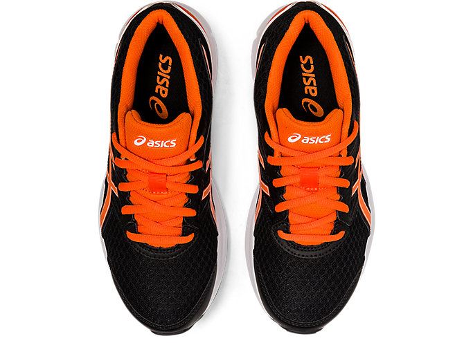 Black / Gold Orange Asics JOLT 3 GS Kids' Sneakers | LIDK0903