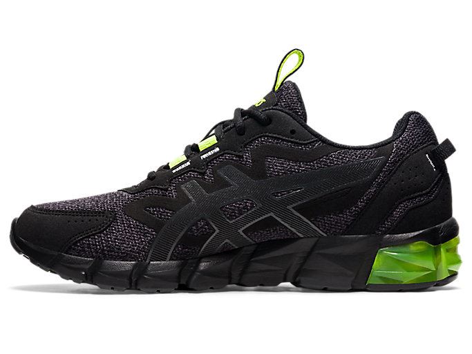 Black / Green Asics GEL-QUANTUM 90 3 Men's Sneakers | MWEU5116