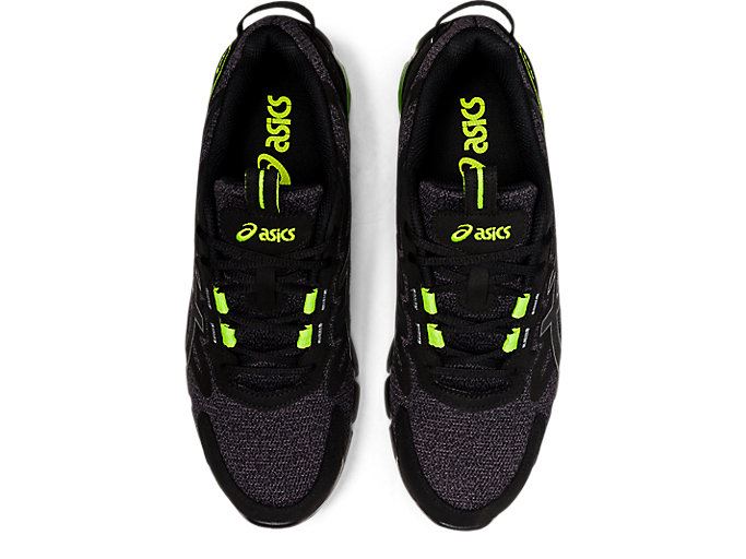 Black / Green Asics GEL-QUANTUM 90 3 Men's Sneakers | MWEU5116