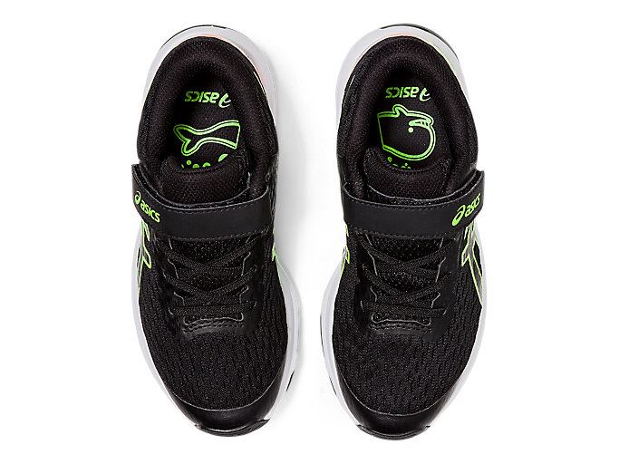 Black / Green Asics GT-1000 9 PS Kids' Sneakers | XJNH5313