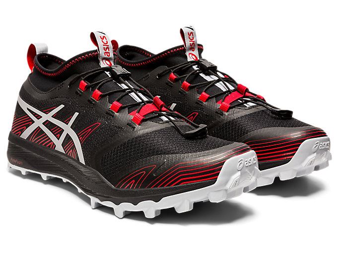 Black / Grey Asics FujiTrabuco PRO Men's Trail Running Shoes | PIRO5460