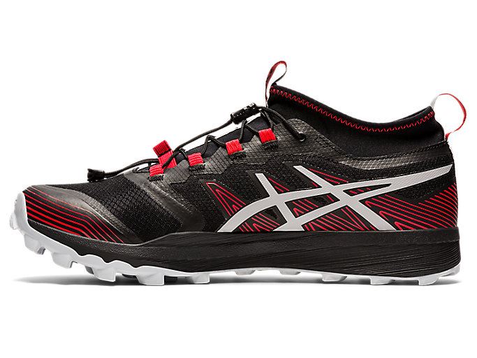 Black / Grey Asics FujiTrabuco PRO Men's Trail Running Shoes | PIRO5460