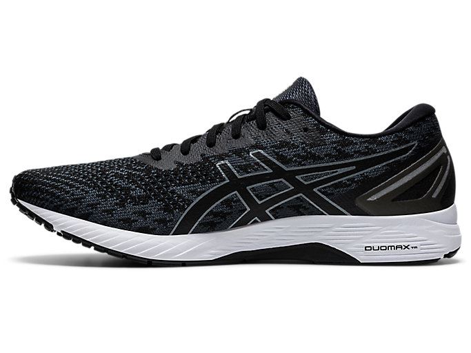 Black / Grey Asics GEL-DS Trainer 25 Men's Running Shoes | ATQU5420