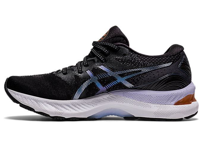 Black / Grey Asics GEL-NIMBUS 23 Women's Running Shoes | DAEH2189