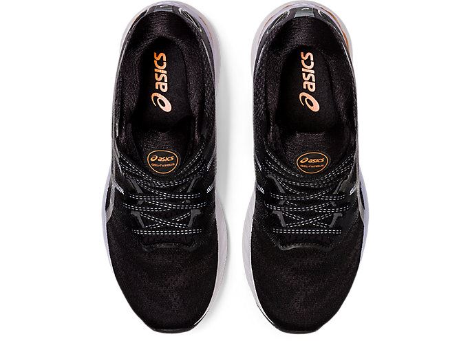 Black / Grey Asics GEL-NIMBUS 23 Women's Running Shoes | DAEH2189