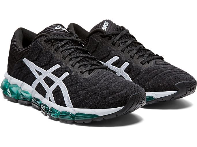 Black / Grey Asics GEL-QUANTUM 360 5 Women's Sneakers | HTES7543