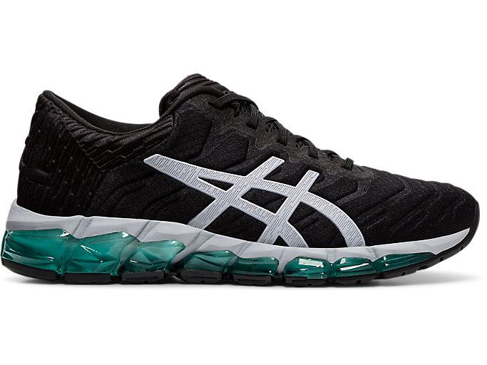 Black / Grey Asics GEL-QUANTUM 360 5 Women's Sneakers | HTES7543